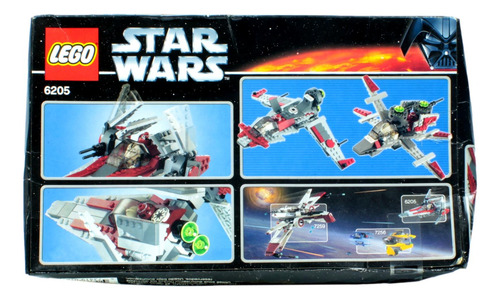Lego Star Wars V Wing Fighter #6205 118 Pz 2006 Edition