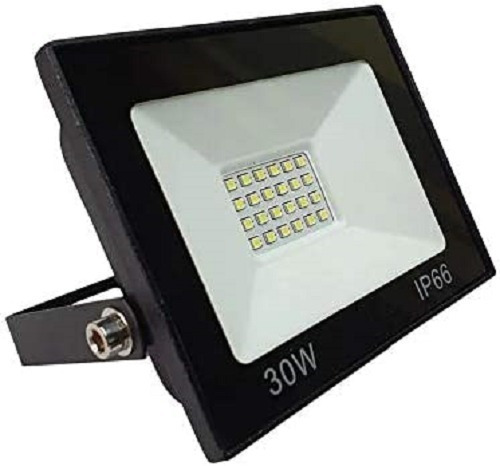 Refletor Led Blindado 30w Bivolt Slim Ip65 Branca Frio 