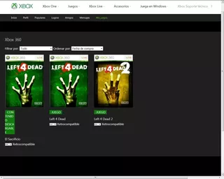 Left 4 Dead Coleccion Xbox 360 - No Disco