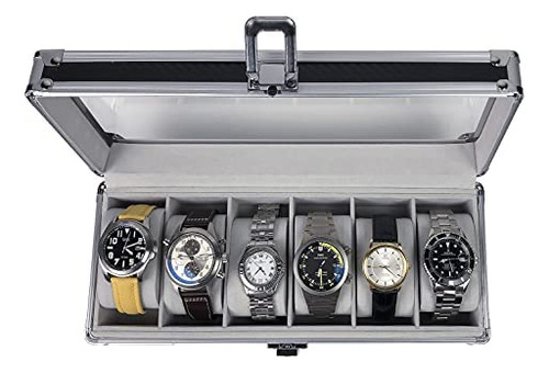 Vaultz Caja De Reloj Con Bloqueo, Pequena (vz03977), Transpa