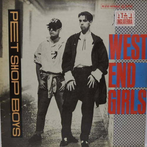 Pet Shop Boys  West End Girls Lp España Maxi 12 1985