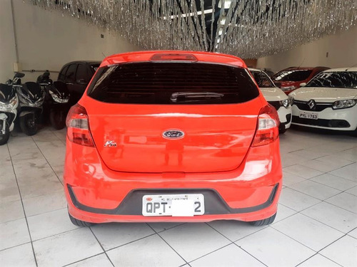 Ford Ka Hatch 1.0 Se Plus Vermelho Completo 2019 Doc Ok
