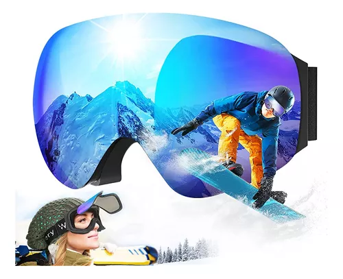 Gafas de esquí, snowboard y snowboard