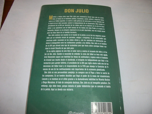 Don Julio Grondona * El Dueño De La Pelota * (Usado)