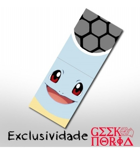 Imagem 1 de 1 de Marcador De Páginas Magnético Gamer Pokémon Squirtle