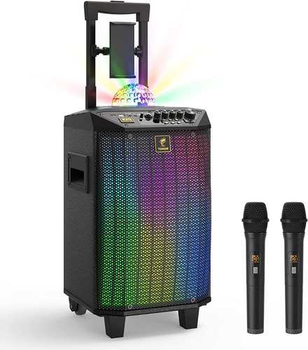 Karaoke Inalámbrico,sistema Portatil Microfonos Inalambricos