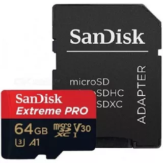 Sandisk 64gb Micro Sd Xc Clas 10 Extreme Pro 100mbs Android