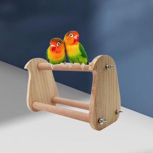 Pájaro De Madera Parrot Perch Rama De Madera Rama De Madera