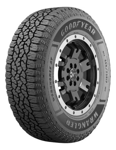 Paq 4 Llantas Goodyear Wrangler Workhorse At 235/75r15 109s