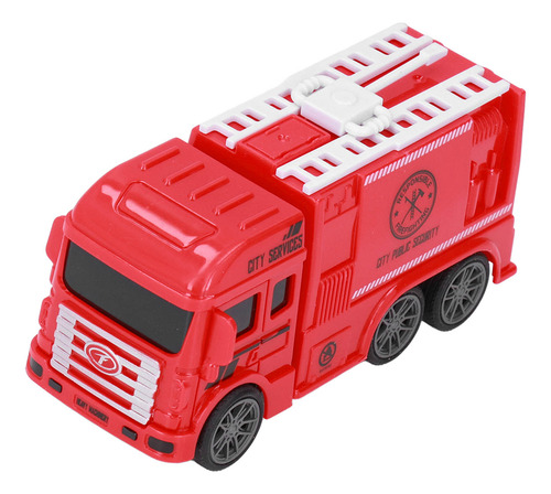 Simulación Multifuncional Inercial De Camión De Bomberos Par