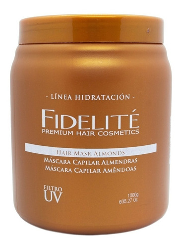 Fidelite Mascara Capilar De Almendras X1000ml