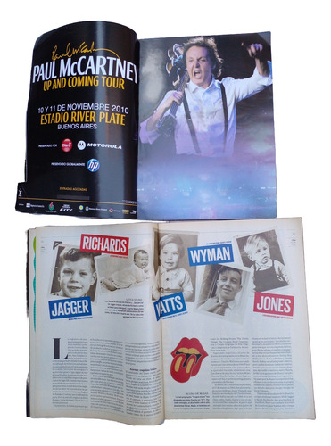 The Mix Rolling Stones Los Violadores Calamaro 6 Revistas (Usado)