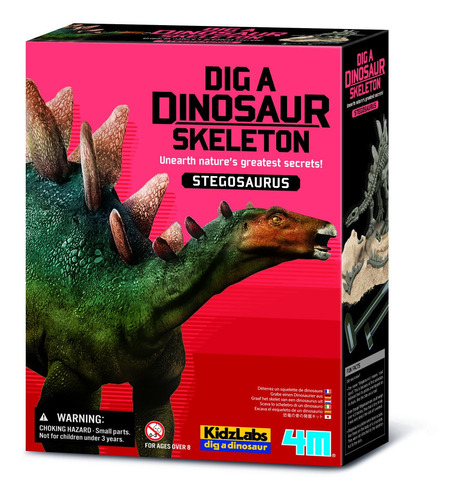 Kit De Paleontología - Excava Un Estegosaurio