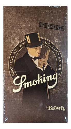 Display Papelillo Smoking Brown 25 Libritos De 50 Hojas