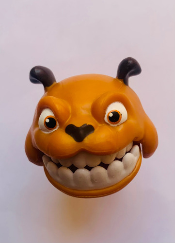 2 Little Big Bites Series Figura Pez Y Perro Dorado Original (Usado)