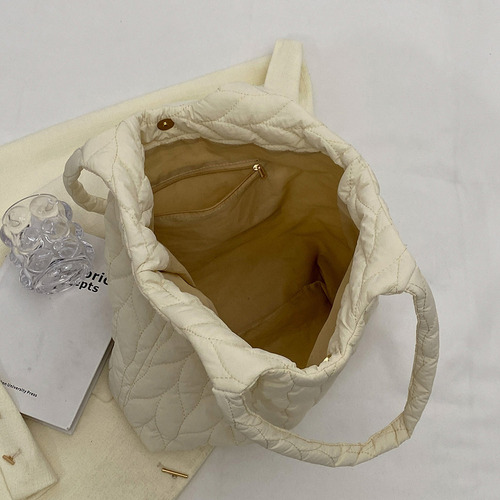 Bolsos Acolchados Para Mujer Con Hilo De Bordar De Nylon, To