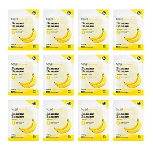 Mascarillas - Soo'ae Food Story Mask - Banana 12 C