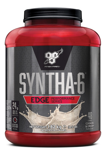 Bsn Syntha-6 Edge Proteína Polvo Cookies & Cream X 1.92kg