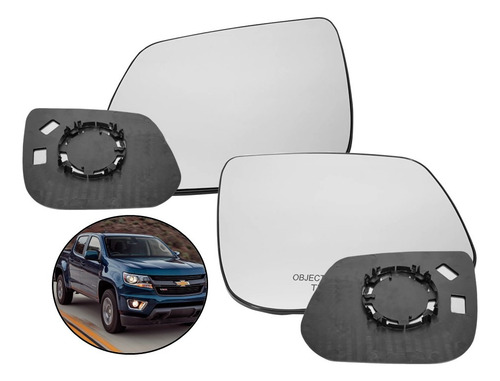 Par De Lunas Espejo Chevrolet Colorado 2015-2022