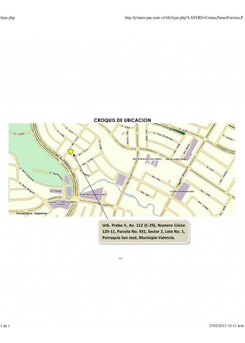 En Venta Terreno Unifamiliar De 475mts Cerca De Las 4 Avenidas De Prebo, Ideal Para Construir Vivienda, Excelente Zona
