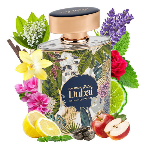 Amber Oud - Palm Dubai By Al Haramain For Unisex - 3.33 Oz Extrait De Parfum Spray