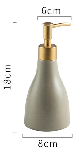 Dispensador De Bomba De Jabón Líquido, Botella De Caqui