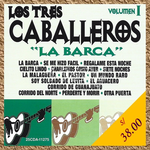Vmeg Cd Los Tres Caballeros 1994 La Barca