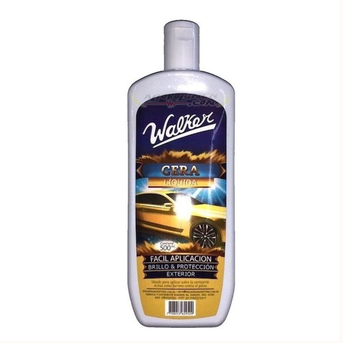 Walker Cera Liquida Brillo Y Protección Exterior 500 Ml