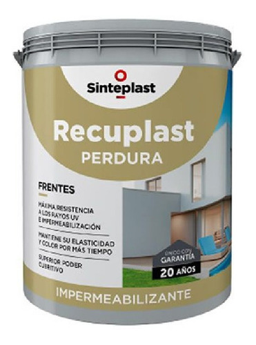 Recuplast Perdura Frentes 20l Impermeabilizante 