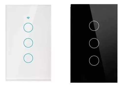comprar Interruptor Inteligente Smart Wifi Switch 3 Botón Con Neutro