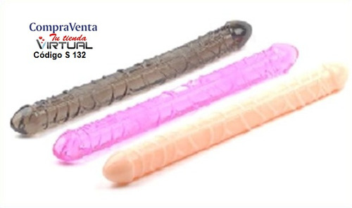 Consolador Dildo Doble Cabeza Doble Placer Clima Totalunisex
