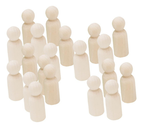 60 Uds Personas Peg Pastel De Bodas Toppers Artesanía Diy