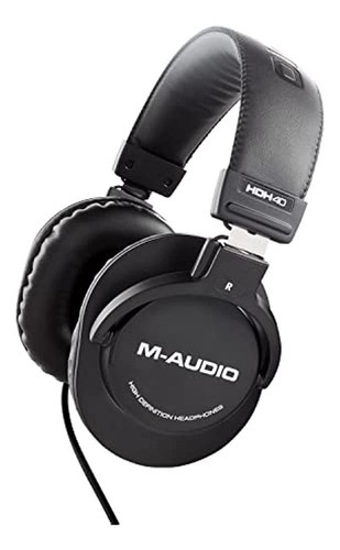 Auriculares M-audio Hdh40 Diadema Flexible Y Cable 2,7 M