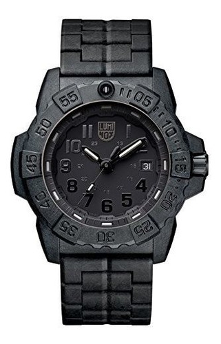 Luminox Navy Seal Reloj Para Hombre De Negro Hacia Fuera (xs