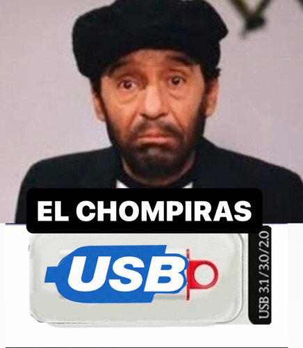 Los Caquitos O El Chompiras Serie Completa Latino Usb
