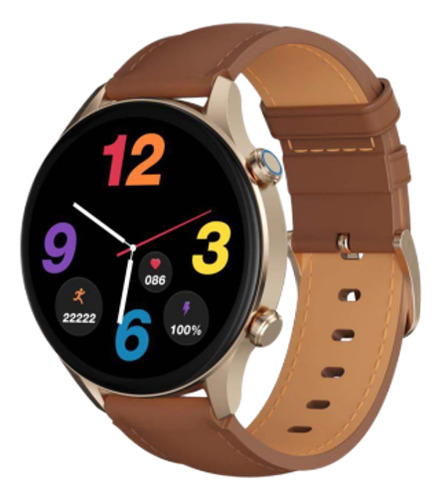 Smartwatch G-tab Gt7 Amoled Color Dorado