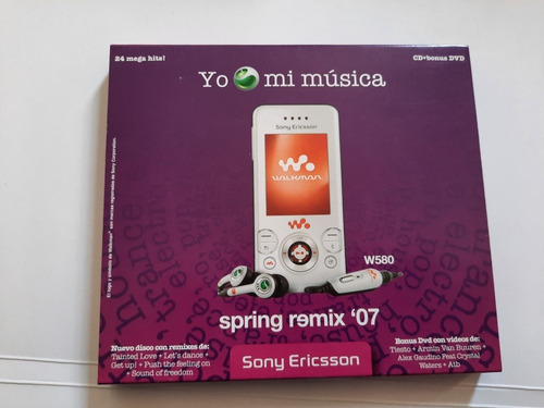 Sony Ericsson / Spring Remix 07 Cd / Varios Interpretes