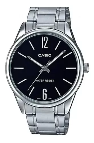 Reloj Casio Hombre Acero Clasico Mtp-v005d-2b5