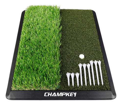 Champkey Tapete Golf Doble Cesped Viene Con9 Camiseta 1 Goma