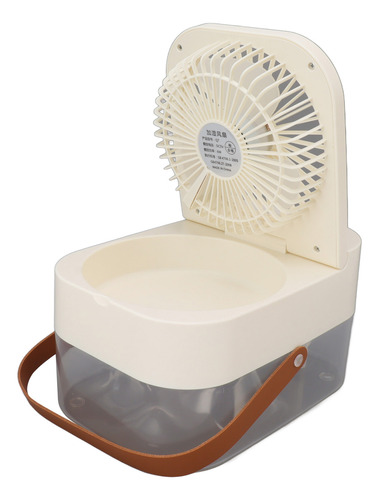 Miniventilador Humidificador De Escritorio, Usb Tipo C, Dc,