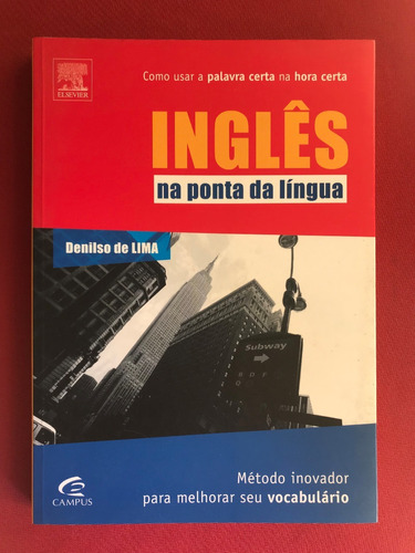 Livro - Inglês Na Ponta Da Língua - Denilso De Lima - Campus