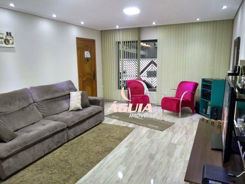 Imagem 5 de 30 de Sobrado Com 3 Dormitórios À Venda, 209 M² Por R$ 650.000,00 - Vila Guarani - Santo André/sp - So1552