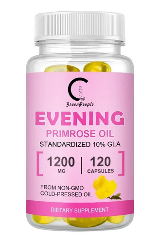 Evening Primrose 1200 Mg 120 Sofgels (aceite De Onagra)