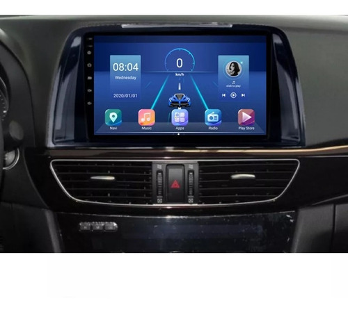 Auto Estereo De Pantalla Android Mazda 6 Wifi Gps Bt