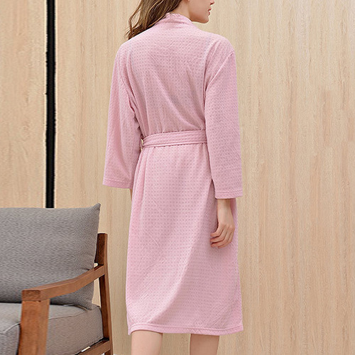 Albornoz Robe Waffle Para Hombre Y Mujer, Bata De Ducha A Cu