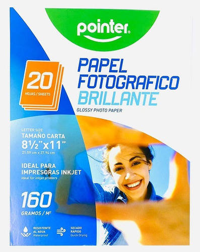 Papel Fotografico 160grs Inkject Pointer