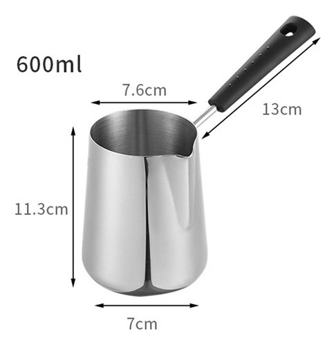 A 1 Olla Calentadora De Mantequilla De Leche De 600 Ml,