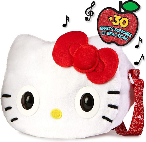 Purse Pets Hello Kitty Bolsa Interactiva Movimientos Sonidos