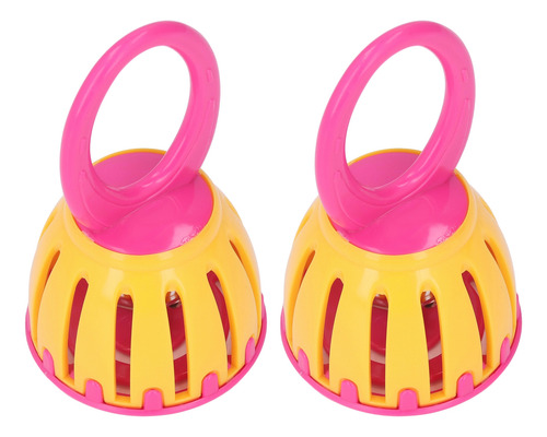 Cascabel Shaker Rattle Toy, 2 Unidades, Con Mango, Con Forma