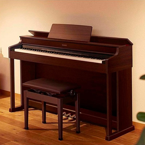 Piano Digital Casio Celviano Ap-470 C/ Movel E Banco Marrom